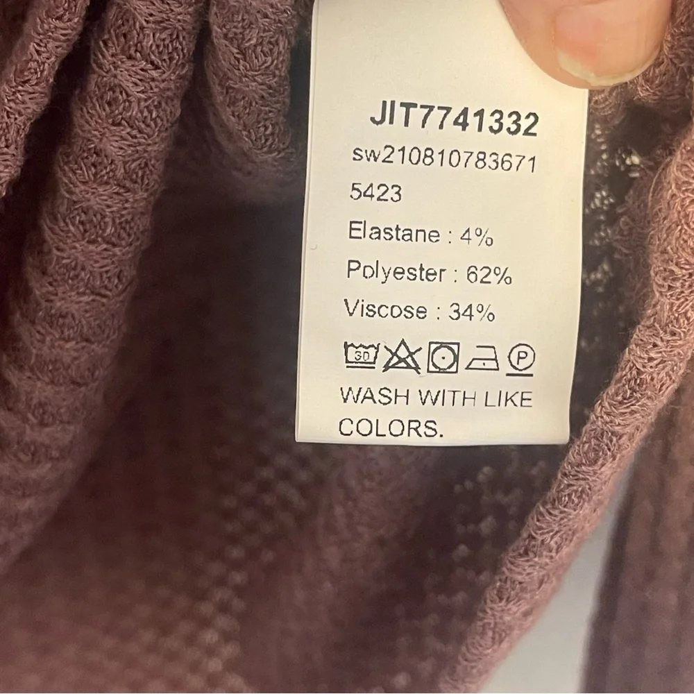 Cute Spring Cold Shoulder Ribbed Soft Shirt - Picture 4 of 5